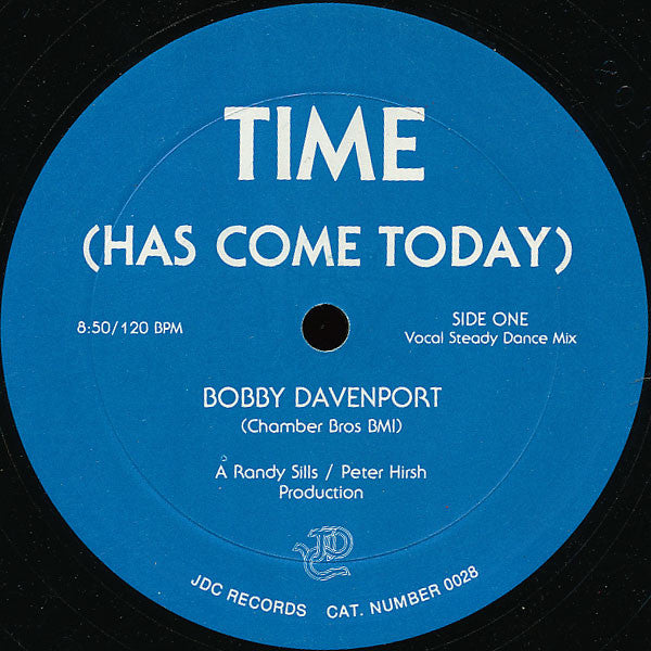 Bobby Davenport : Time (Has Come Today) (12")