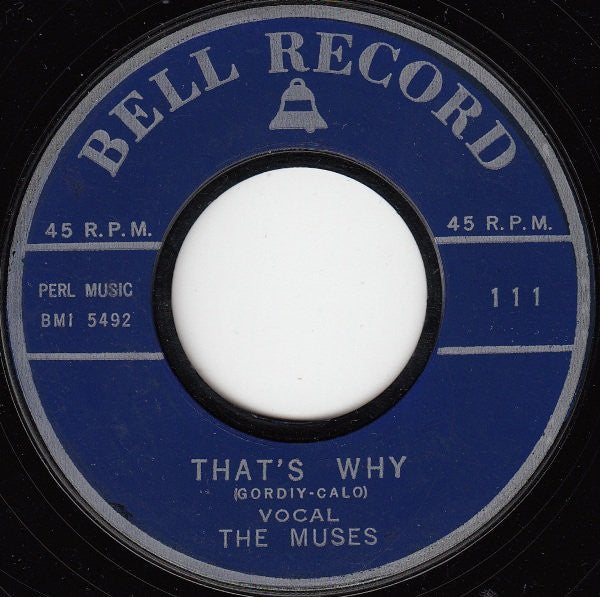 The Gay Blades (3) / The Muses (2) : The Happy Organ / That's Why (7", Single)