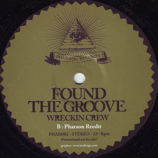 Pharaon / Wreckin' Crew : Damn / Found The Groove (12", Promo)