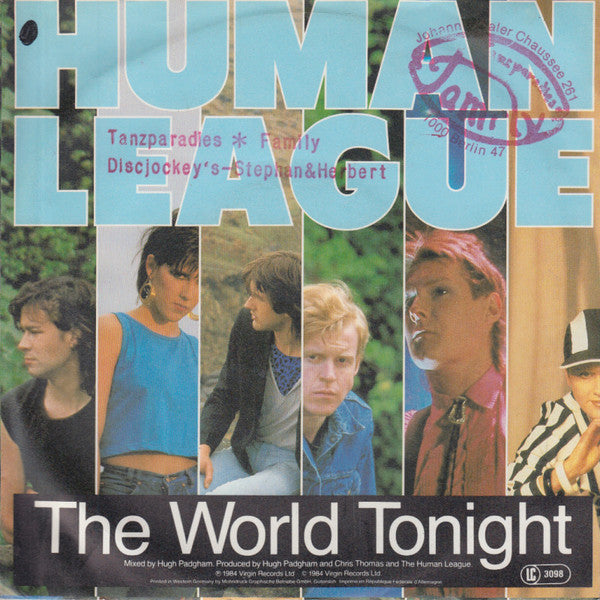 The Human League : Life On Your Own (7", Single)