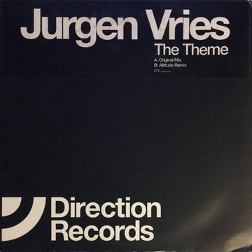 Jurgen Vries : The Theme (12", Promo)