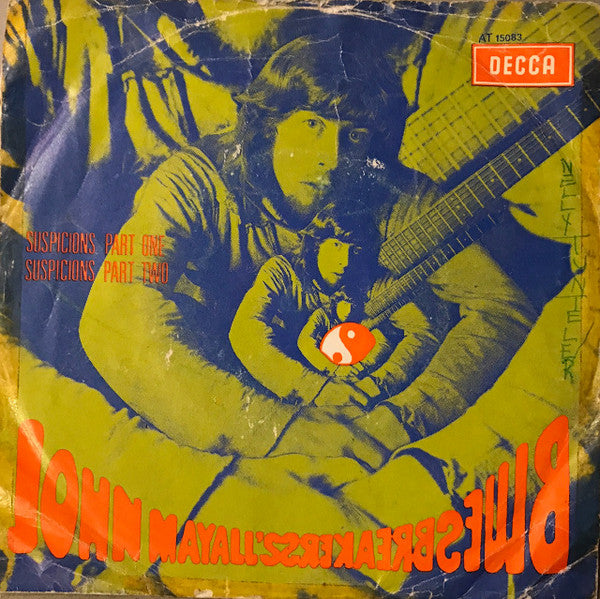John Mayall & The Bluesbreakers : Suspicions (7", Mono)