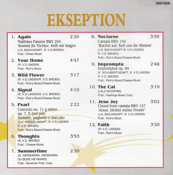 Ekseption : Ekseption  (CD, Album)