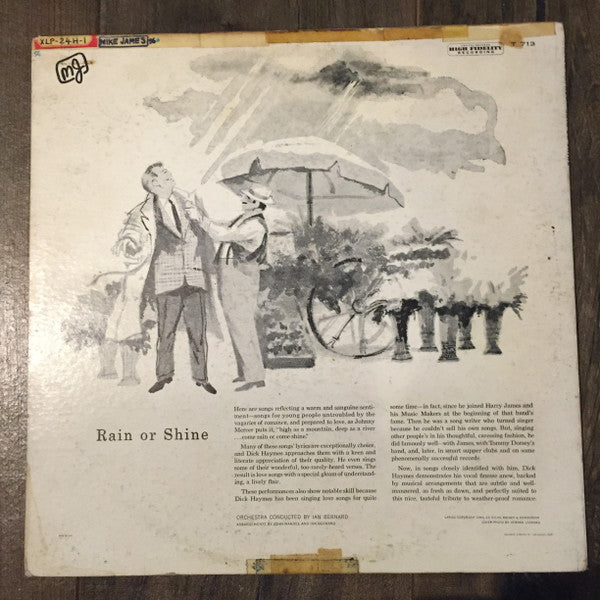 Dick Haymes : Rain Or Shine (LP, Album, Mono)