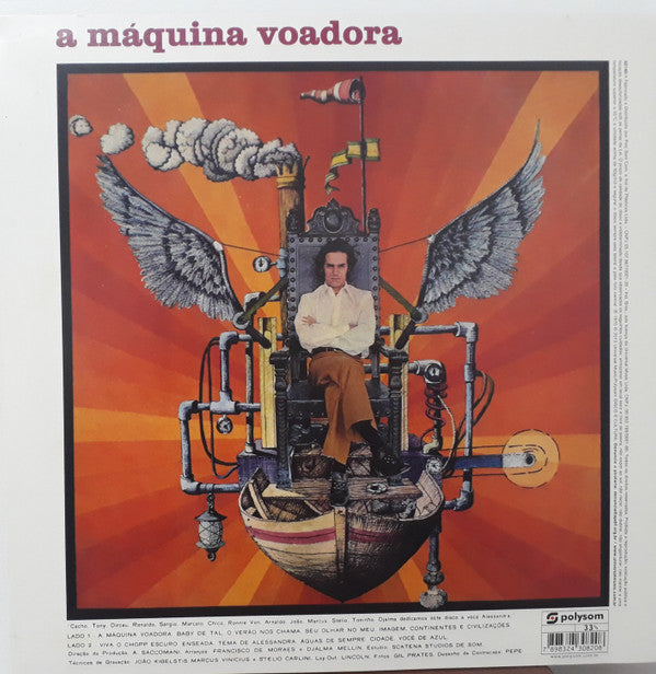 Ronnie Von : A Máquina Voadora (LP, Album, RE)