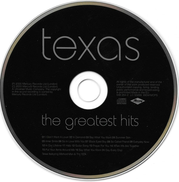 Texas : The Greatest Hits (CD, Comp)