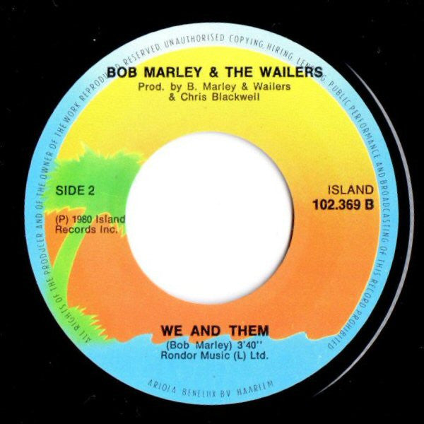 Bob Marley & The Wailers : Coming In From The Cold (7", Single)