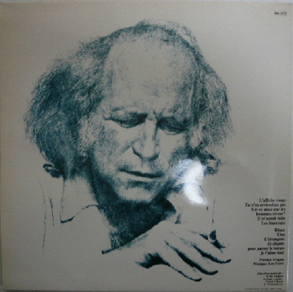Léo Ferré / Louis Aragon : L'Affiche Rouge (LP, Album, RE, Gat)