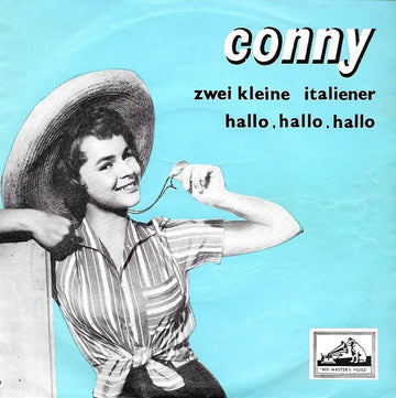 Conny Froboess : Zwei Kleine Italiener / Hallo, Hallo, Hallo (7", Single, Pur)