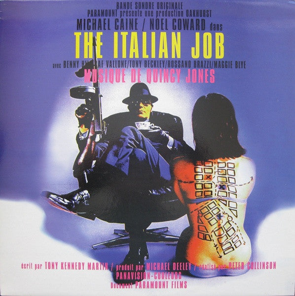 Quincy Jones : The Italian Job (Bande Sonore Originale) (LP, Unofficial)