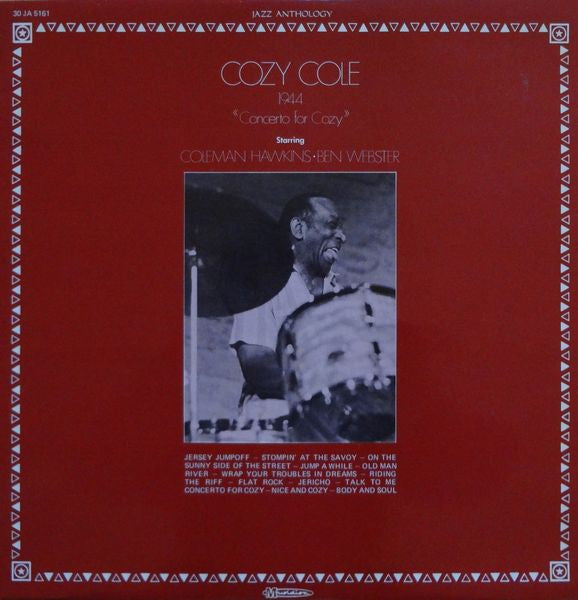 Cozy Cole Starring Coleman Hawkins, Ben Webster : 1944 - Concerto For Cozy (LP)