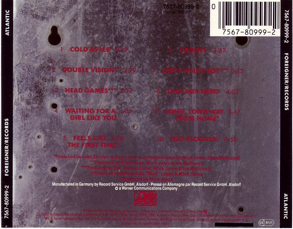 Foreigner : Records (CD, Comp)