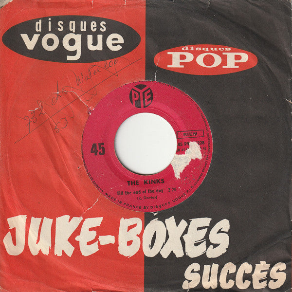 The Kinks : Till The End Of The Day (7", Single)