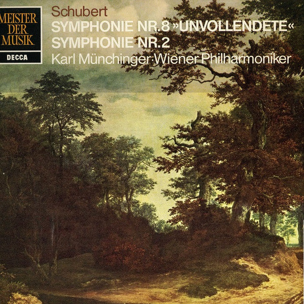 Franz Schubert : Symphony No. 8 "Unfinished" Symphony No .2 (LP, Album)