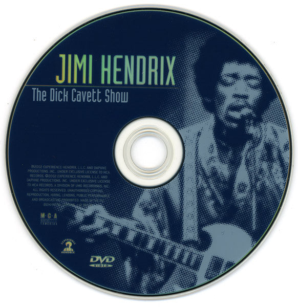 Jimi Hendrix : The Dick Cavett Show (DVD-V, Mono, RE, PAL)