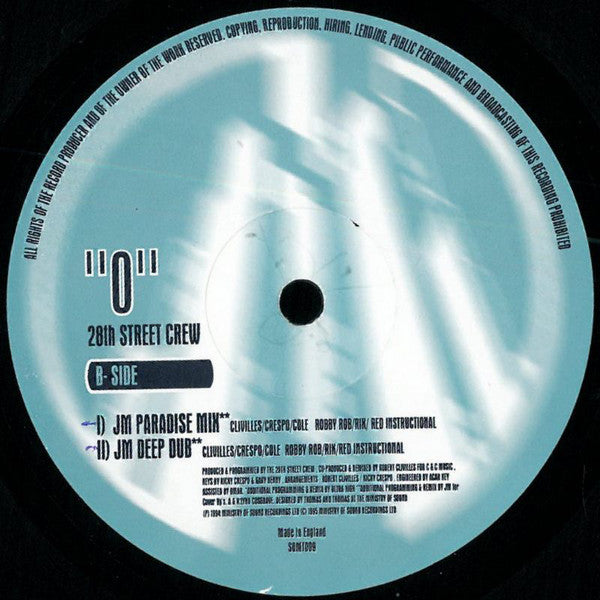 The 28th Street Crew : "O" (12")