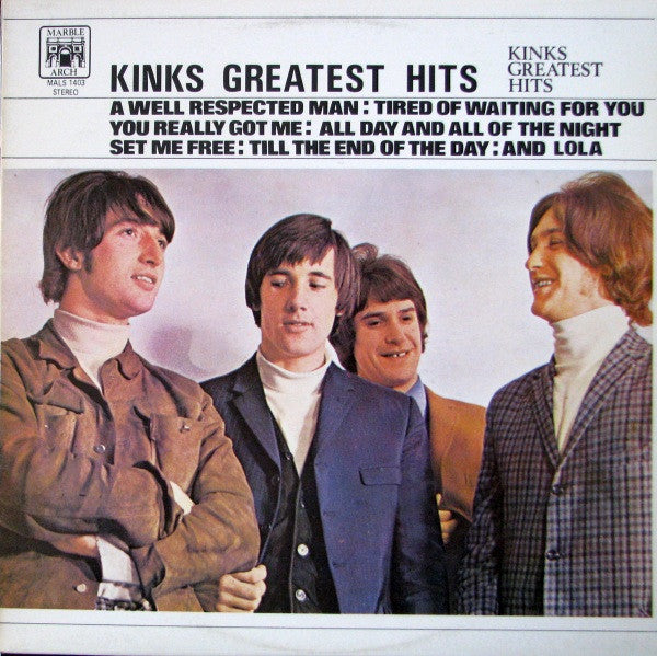 The Kinks : Kinks Greatest Hits (LP, Comp, RE, Par)