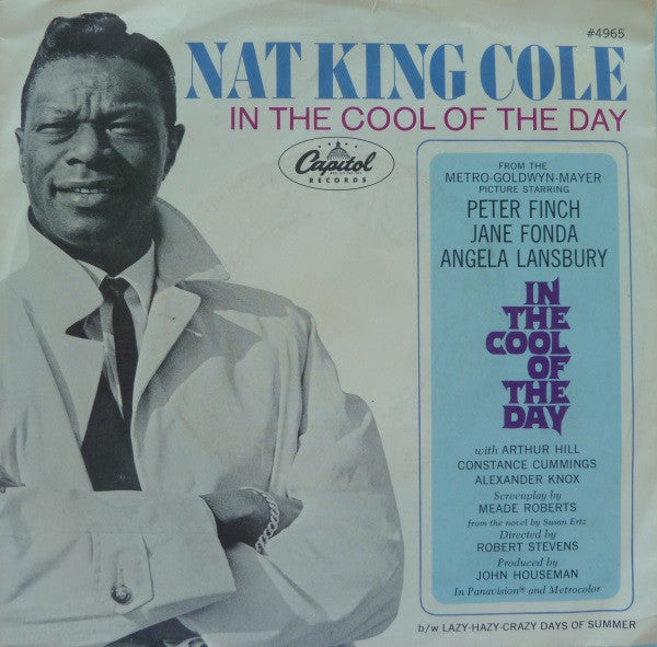 Nat King Cole : Those Lazy-Hazy-Crazy Days Of Summer (7", Single, Los)