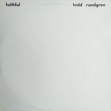 Todd Rundgren : Faithful (LP, Album)