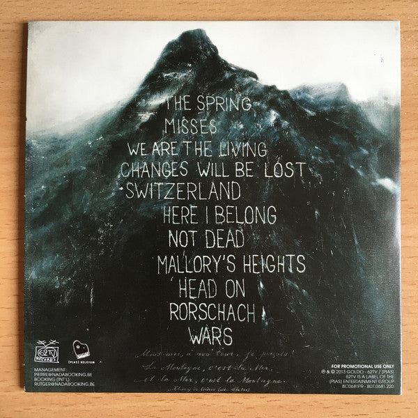 Girls In Hawaii : Everest (CD, Album, Promo)