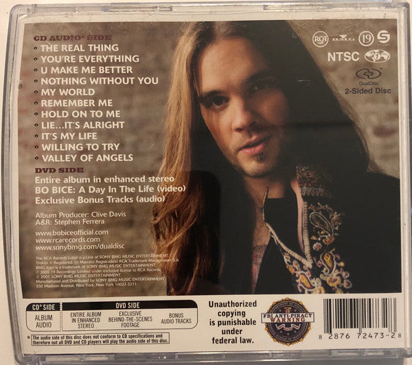 Bo Bice : The Real Thing (Hybrid, DualDisc)