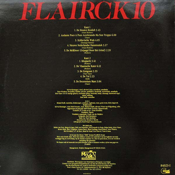 Flairck : 10 (LP, Album)