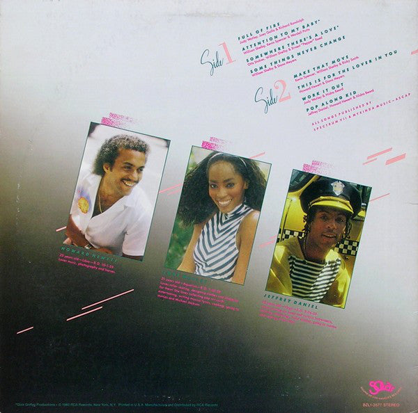 Shalamar : Three For Love (LP, Album)