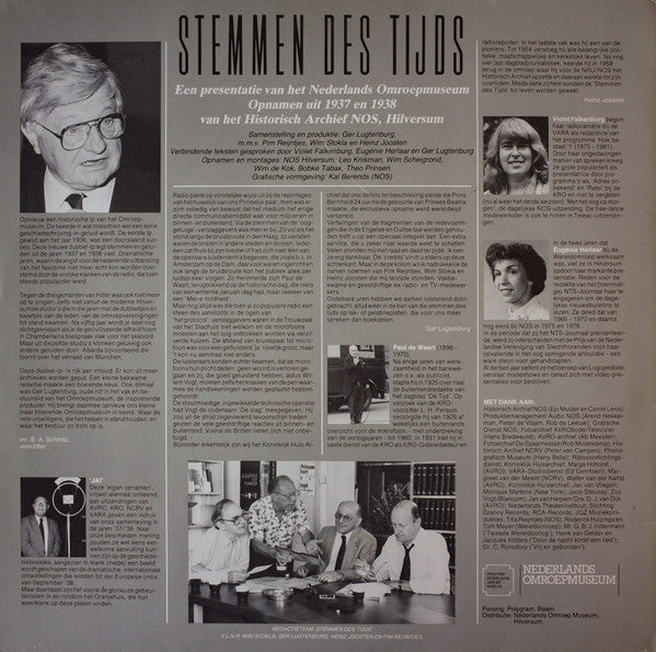 No Artist : Stemmen Des Tijds - 1937 1938 (2xLP)