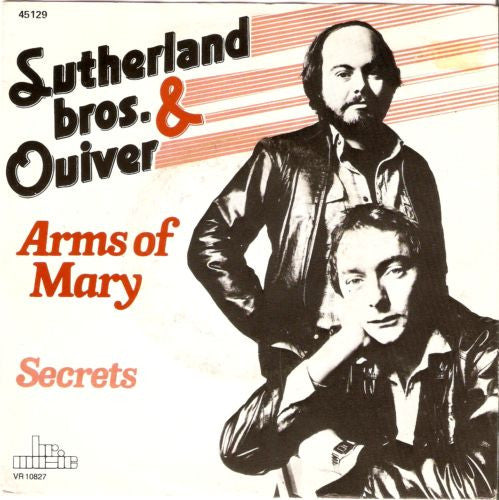 Sutherland Brothers & Quiver : Arms Of Mary (7", Single, RE)