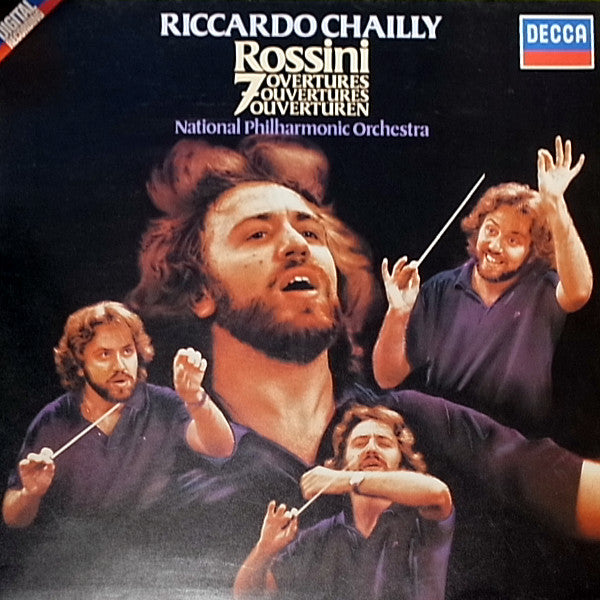 Rossini*, National Philharmonic Orchestra, Riccardo Chailly : 7 Overtures (LP, Album, Dig)