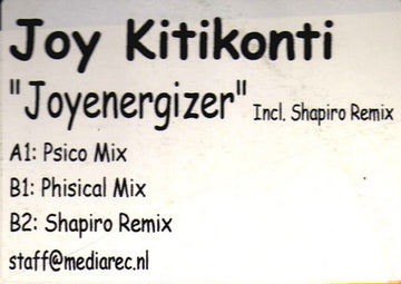 Joy Kitikonti : Joyenergizer (12")