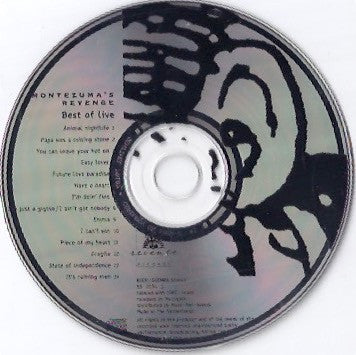 Montezuma's Revenge : Best Of Live (CD, Album)