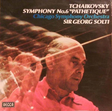 Pyotr Ilyich Tchaikovsky, Chicago Symphony Orchestra, Georg Solti : Symphony No. 6 "Pathetique"  (LP)