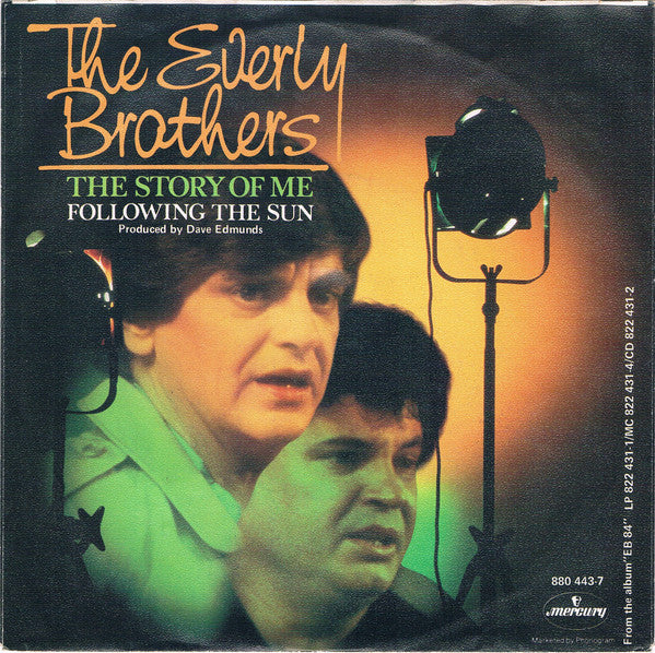 Everly Brothers : The Story Of Me (7", Single)
