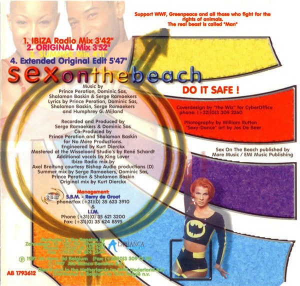 T-Spoon : Sex On The Beach (CD, Maxi)