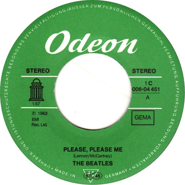 The Beatles : Please Please Me / Ask Me Why (7", Single, RE)
