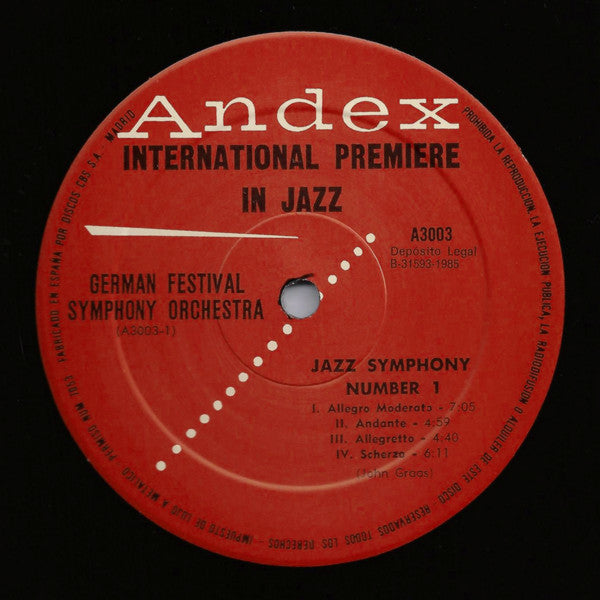 John Graas : International Premiere In Jazz (LP, Album, Mono, RE)