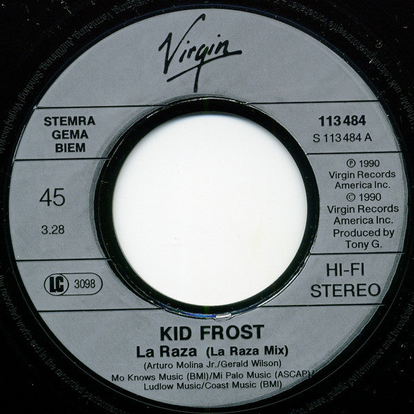 Kid Frost : La Raza (7", Single)