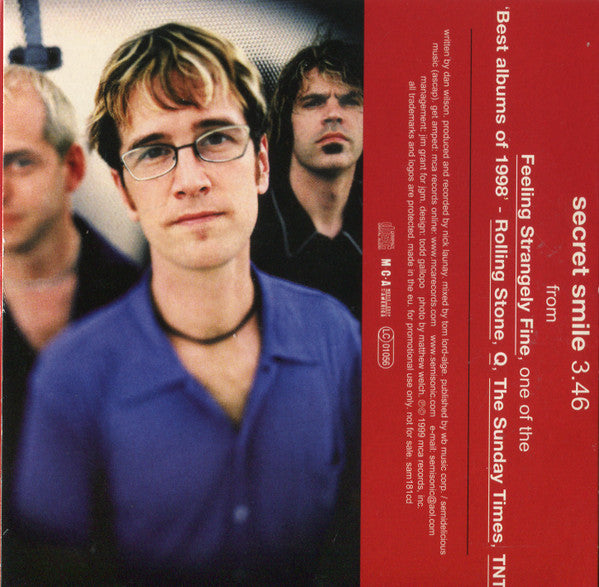 Semisonic : Secret Smile (CD, Single, Promo)