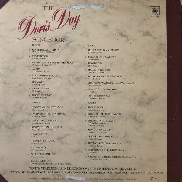 Doris Day : The Doris Day Songbook (2xLP, Comp, Gat)