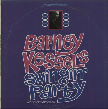 Barney Kessel : Barney Kessel's Swingin' Party At Contemporary (LP, Album, Mon)