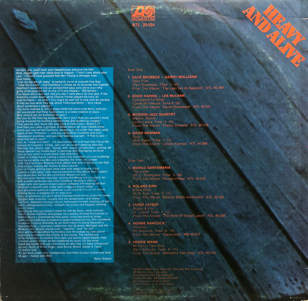Various : Heavy And Alive (LP, Comp)