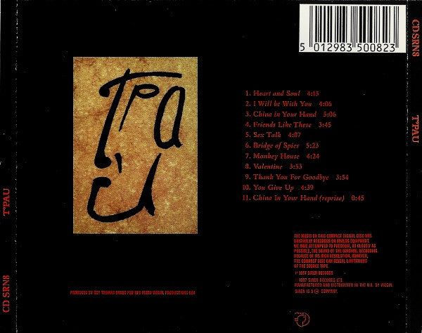 T'Pau : Bridge Of Spies (CD, Album)