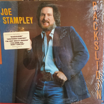 Joe Stampley : Backslidin' (LP, Album)