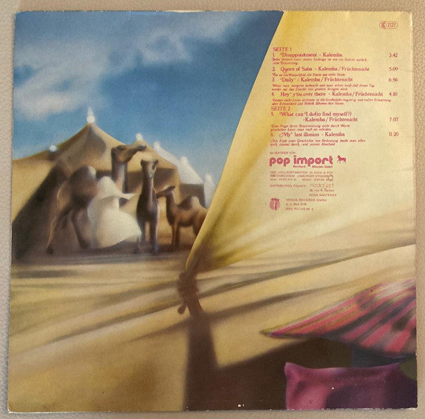 Walpurgis : Queen Of Saba (LP, Album, RE)