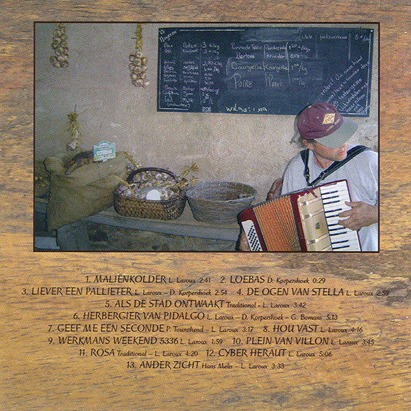 Lenny Laroux : Liever Een Pallieter (CD, Album)