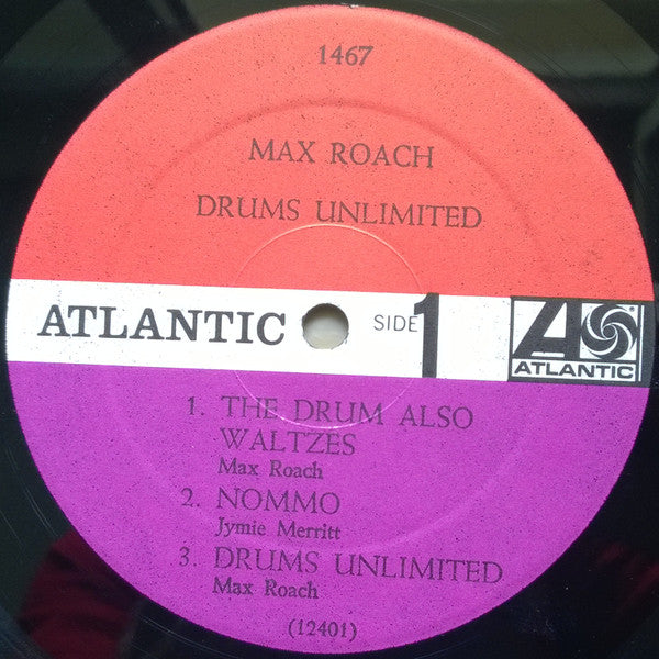 Max Roach : Drums Unlimited (LP, Album, Mono, RP)