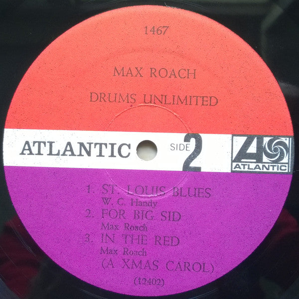 Max Roach : Drums Unlimited (LP, Album, Mono, RP)