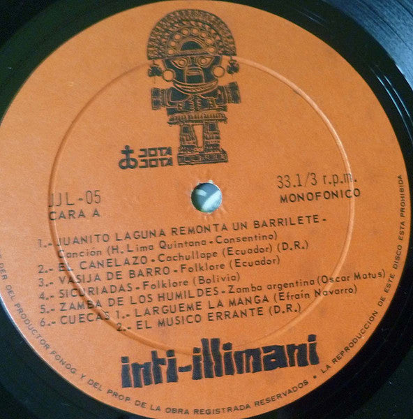 Inti Illimani : Inti Illimani (LP, Album, Mono, Ora)