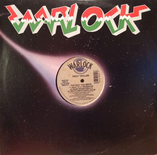 Troy Taylor : The Way You Move (12")